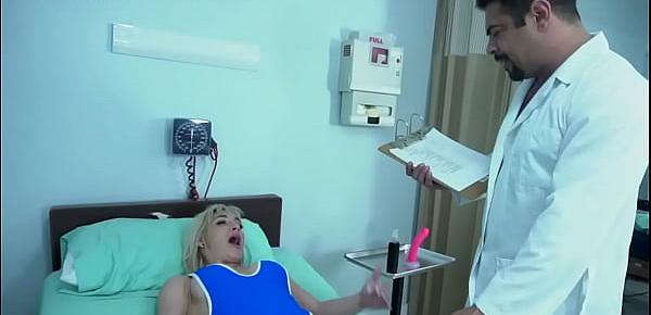  Femdom patient dominates doctor with pegging